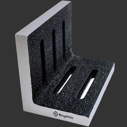 Ground Slotted Caste Iron Angle Plate 7" x 5.5" x 4.5" Inches