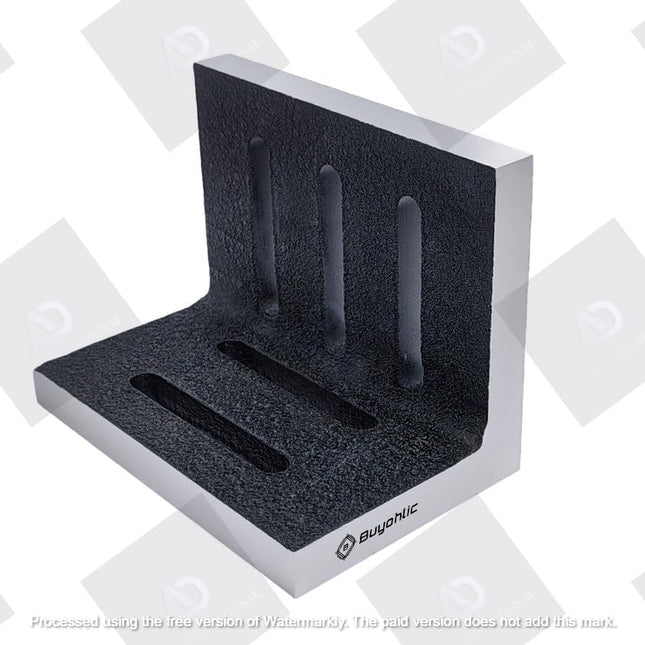 Ground Slotted Caste Iron Angle Plate 7" x 5.5" x 4.5" Inches