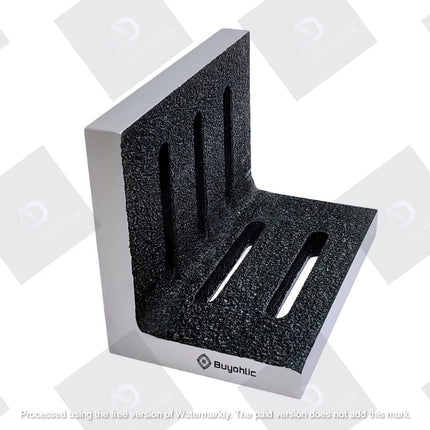 Ground Slotted Caste Iron Angle Plate 7" x 5.5" x 4.5" Inches