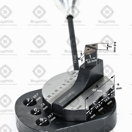 Direct Fitting Ball Turning Attachment For 7 x 14 Mini Lathe -Turns Concave & Convex