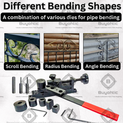 Universal Machine For Manual Bending Of Metal Bar, Tube, Pipe