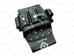 Electrician Tool Pouch Bag , Professional Multi-Pocket Organizer I Top Grain Leather