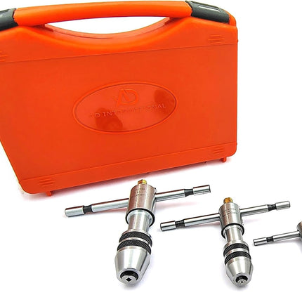 Buyohlic Set of 3 Reversible Ratchet Adjustable Tap Wrench with Plastic Case