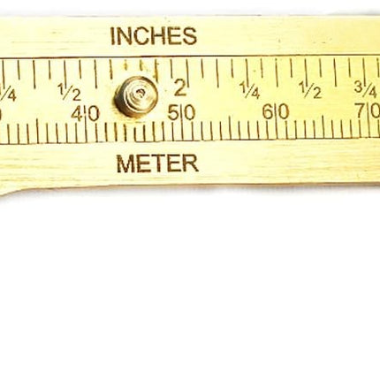 Brass Vernier Gauge 4" (100 mm) Measuring Bead Wire Jwellery Tool