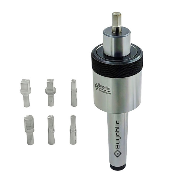 Lathe's Live Revolving Center-Centre with HSS Hardened Broaches