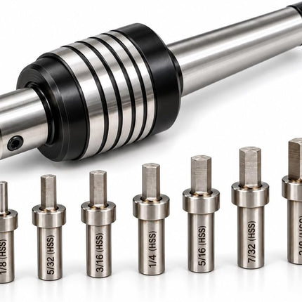 Lathe Live Revolving Tailstock Center with HSS Hardened Broaches Precision Centre