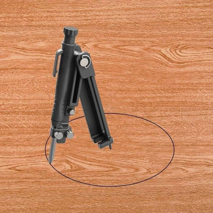 Buyohlic Aluminum Alloy Scribe Tool with Deep Hole Pencil, Construction Pencil Multi-function Scribing Tool- Construction Pencil