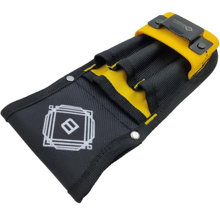 Small Tool Pouch / Bag Utility Tool Organizer with Tape Measure Holder, Electrician Tool Pouch for Belt