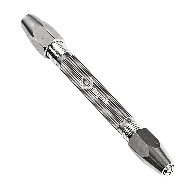 Double Ended Pin Vise Comes With Reversable Collets On Each End In Sizes 0.1 mm To 3 mm & 0.5 mm To 2 mm
