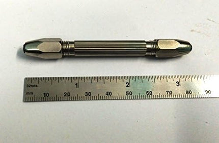 Double Sided Pin Vise Comes With Reversable Collets On Each End In Sizes 0.1 mm To 3 mm & 0.5 mm To 2 mm