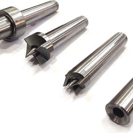 4PCS MT2 Wood Lathe Live Center Drive Spur Cup MT2 Arbor
