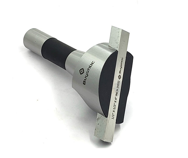 2.5" Inches Head Diameter Fly Cutter R8 Shank (7/16" UNF Drawbar) for Milling Machine with 1/2" Square HSS Tool Bit