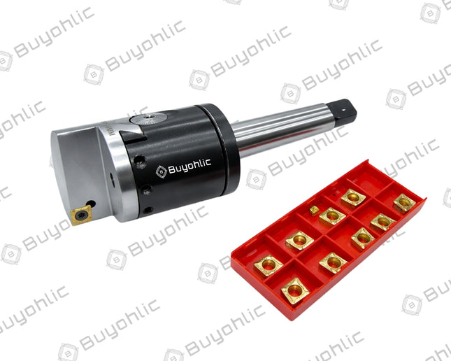Head Diameter 50 mm Indexable Boring Head with Indexable Inserts Box ~ 1 Div : 0.02 mm