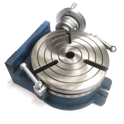 Buyohlic Horizontal Vertical HV8 8" (200 mm) -3 slots Rotary Milling Indexing Table