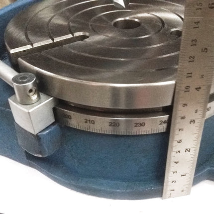 Buyohlic Horizontal Vertical HV8 8" (200 mm) -3 slots Rotary Milling Indexing Table