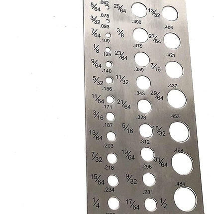 Stainless Steel Drill Gauge