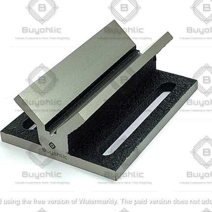 V Block Jig Fixture For Center Drilling Of A Round Work-piece 2" Capacity