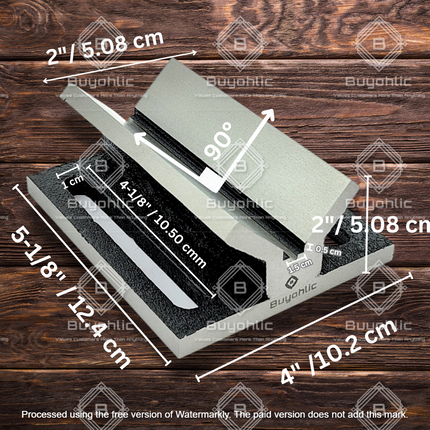 V Block Jig Fixture For Center Drilling Of A Round Work-piece 2" Capacity