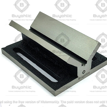 V Block Jig Fixture For Center Drilling Of A Round Work-piece 2" Capacity