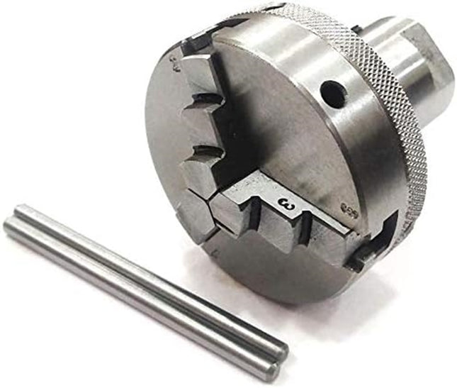 Lathe Spindle Adapter Connects 3/4" x 16 TPI to M14 x 1 Threaded Chucks With Chucks