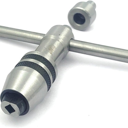 Precision Guiding Tap 3 Pcs Set Wrenches with Freely Spinnable Cap -Design with Accurate Runout Control with Plastic Box