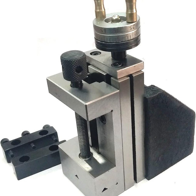 Mini Vertical Slide (90 x 50 mm) with 2"/ 50 mm Steel Vice-Instant Milling-on Small Bench Lathes