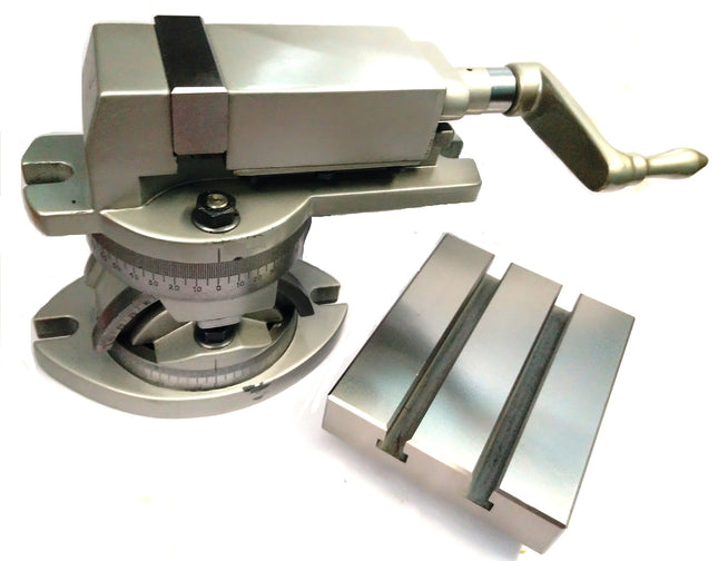 Jaw Width 2'' Inches 50 mm Modular Machine Vice Cum Slotted Table
