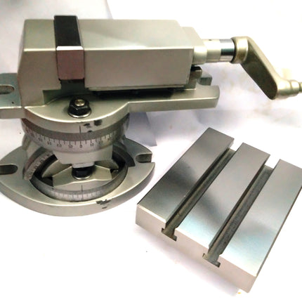 Jaw Width 2'' Inches 50 mm Modular Machine Vice Cum Slotted Table