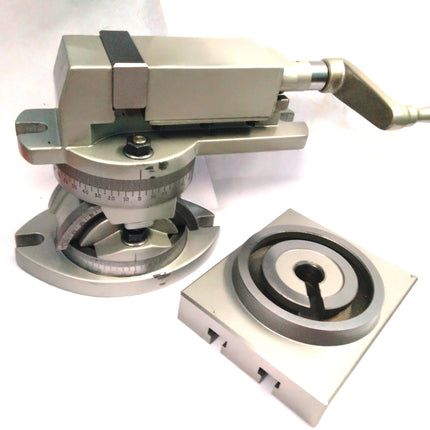 Jaw Width 2'' Inches 50 mm Modular Machine Vice Cum Slotted Table