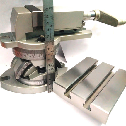 Jaw Width 2'' Inches 50 mm Modular Machine Vice Cum Slotted Table