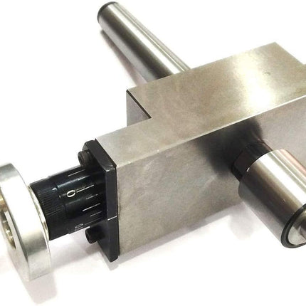 New Taper Turning Attachment Off-setting Revolving Center Metric Tool With Plastic Suitcase
