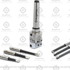 MT2 Shank with 3 HSS & Carbide Tools