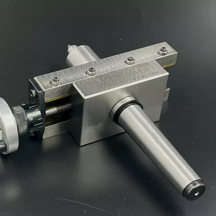 New Taper Turning Attachment Off-setting Revolving Center Metric Tool With Plastic Suitcase