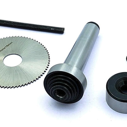 Slitting Saw Holder Arbor With Circular Saw Blade
