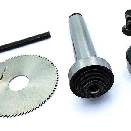 Slitting Saw Holder Arbor With Circular Saw Blade