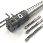MT3 Shank with 3 Carbide Tool