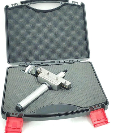 New Taper Turning Attachment Off-setting Revolving Center Metric Tool With Plastic Suitcase