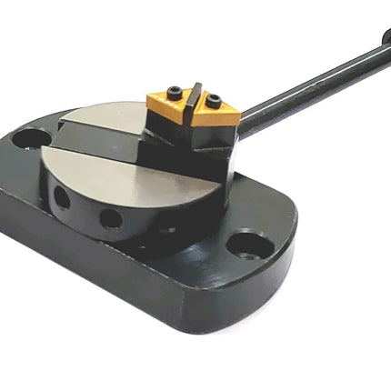 Buyohlic Lathe's Oval Base Ball Turning Attachment with Size Scale