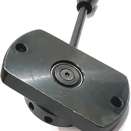 Lathe Oval Base Ball Turning Attachment with Graduation Scale with 10 x Spare Cutting Bit Box