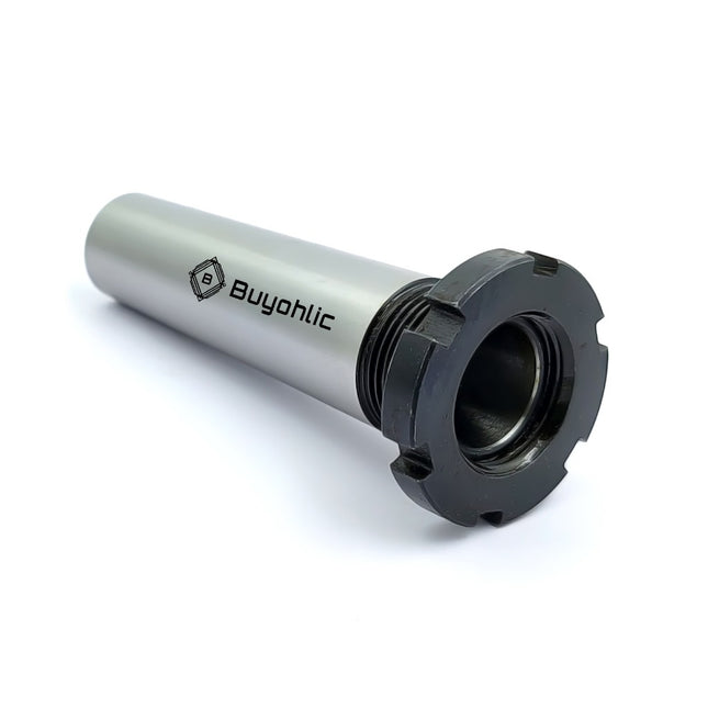 Open End Sleeve 3MT / 2MT Through Hole Reducer with Ejection Nut- Drill Mill Lathe Tool