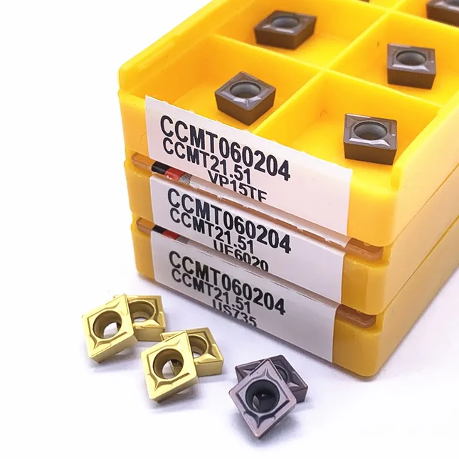 High Performance Tungten Carbide Cutters Inserts For Lathe CNC VMC Machines