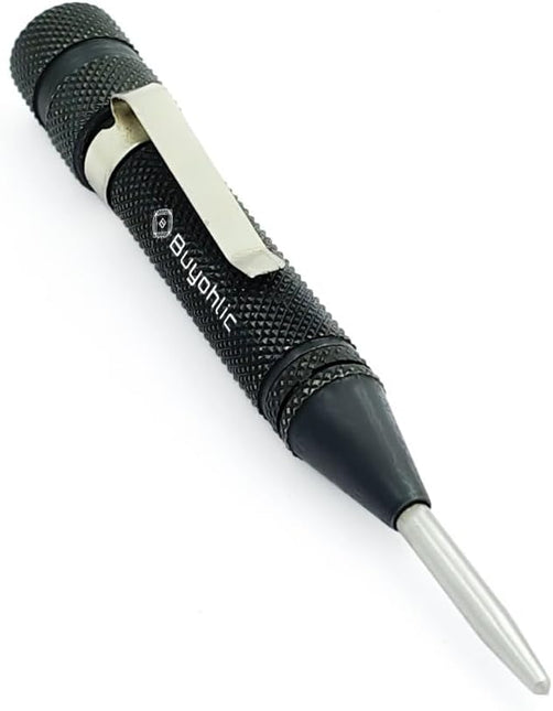 Adjustable Force Automatic Centre Center Punch II Pen Clip Type Holder