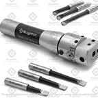 R8 Shank with 3 HSS &  Carbide Tools