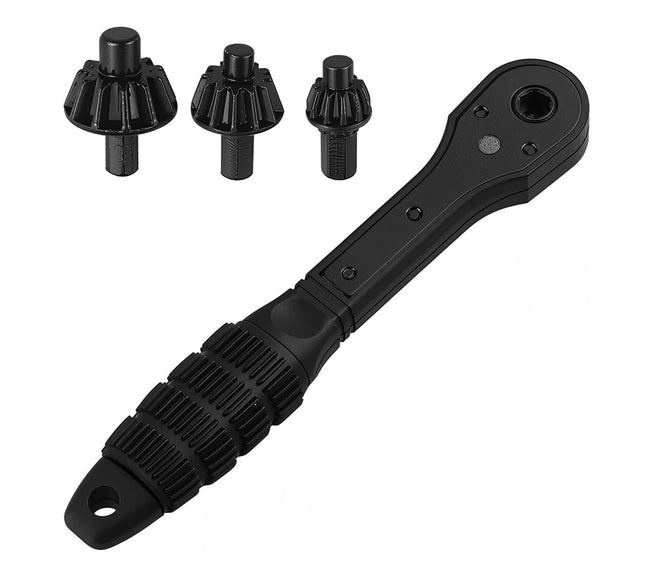 Buyohlic 3-in-1 Mini Ratchet Drill Chuck Key – Universal Wrench Replacement for Electric Drills & Power Tools