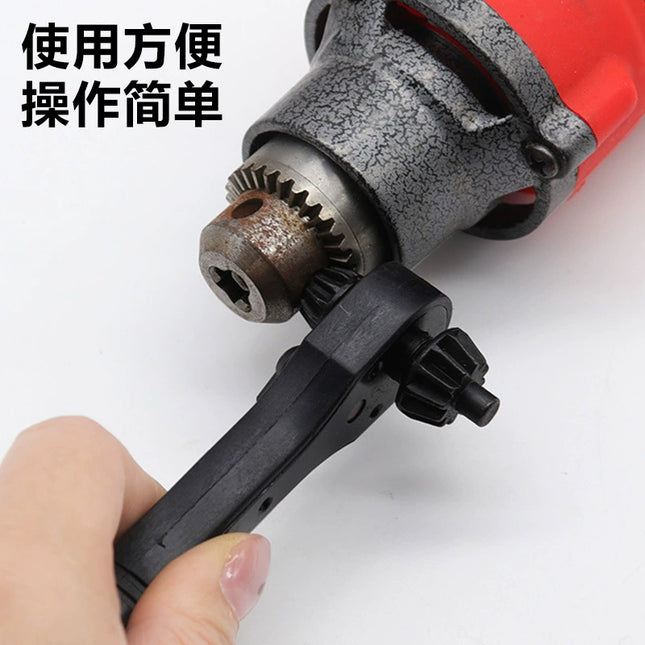 Buyohlic 3-in-1 Mini Ratchet Drill Chuck Key – Universal Wrench Replacement for Electric Drills & Power Tools