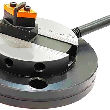 Buyohlic Lathe's Round Base Ball Turning Attachment with Size Scale