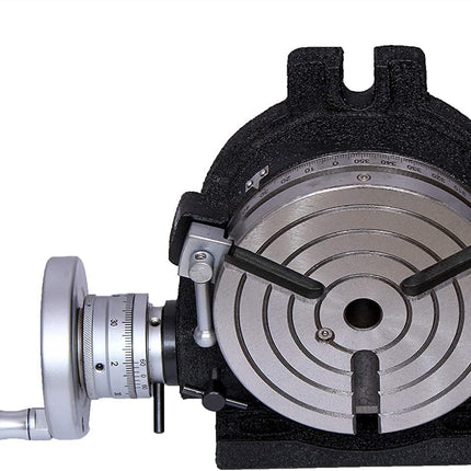 HV6 Rotary Table 4 Slot 6" 150 mm With Tailstock & dividing Indexing Plates Set