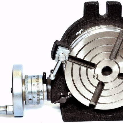 HV6 Rotary Table 4 Slot 6" 150 mm With Tailstock & dividing Indexing Plates Set