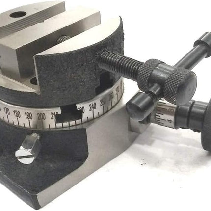 Milling Indexing 4"/100 mm Rotary Table Horizontal Vertical with Suitable Round Vices & Clamp Kits
