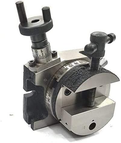 3" (80 mm) Milling Indexing HV Rotary Table with Round Vice- Metal Working
